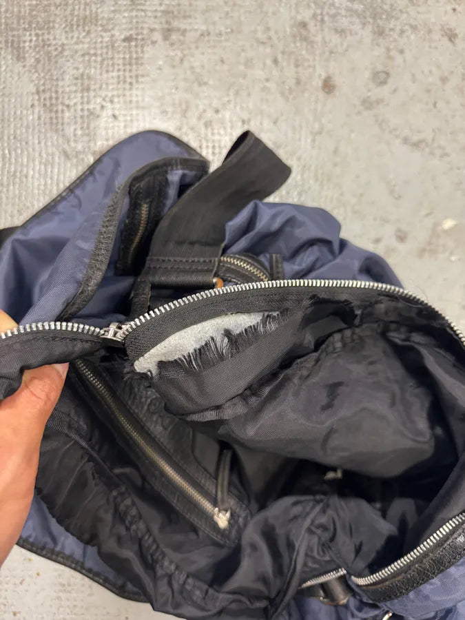 2000s Dolce & Gabbana Navy Nylon Shoulder Bag XYCoFYL 10