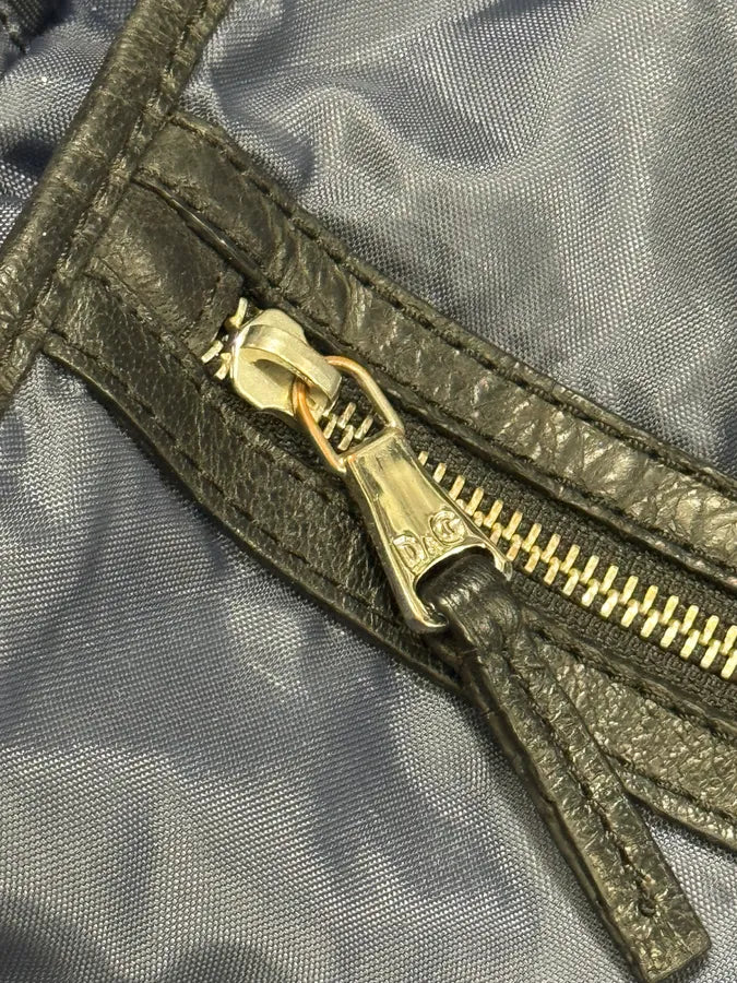 2000s Dolce & Gabbana Navy Nylon Shoulder Bag XYCoFYL 7