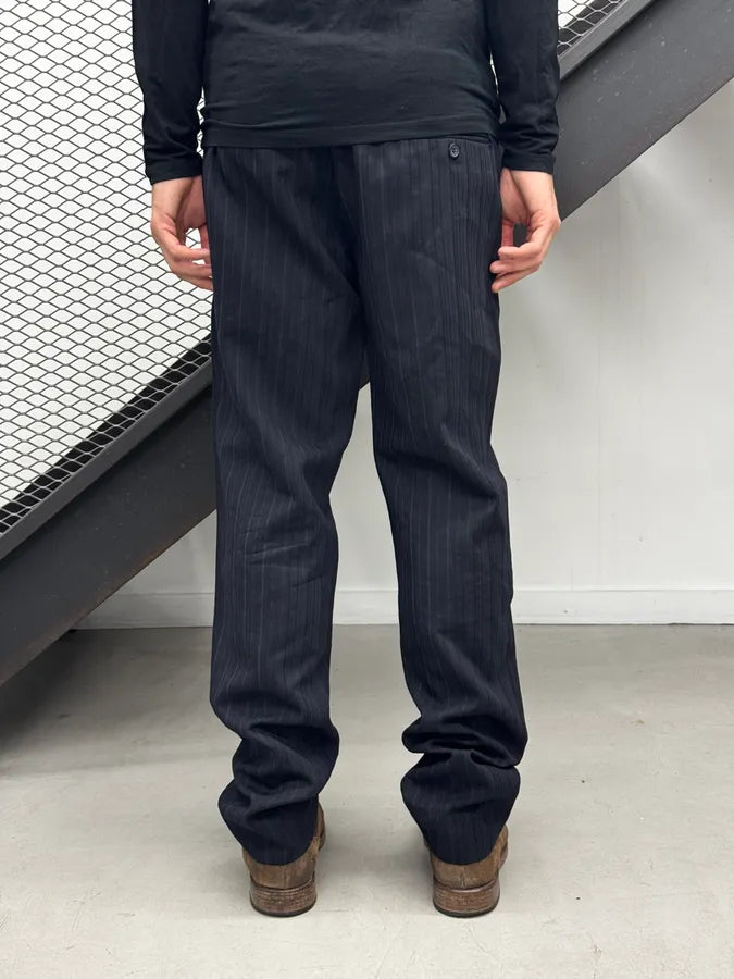 2000s Dolce & Gabbana Navy Pinstriped Classy Pants hAwlGrz 2