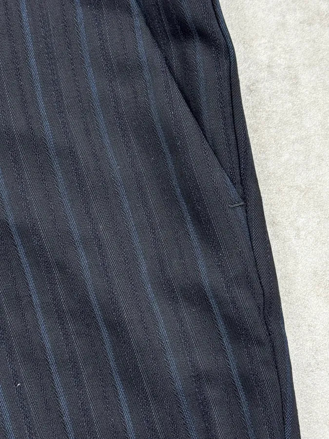 2000s Dolce & Gabbana Navy Pinstriped Classy Pants hAwlGrz 7