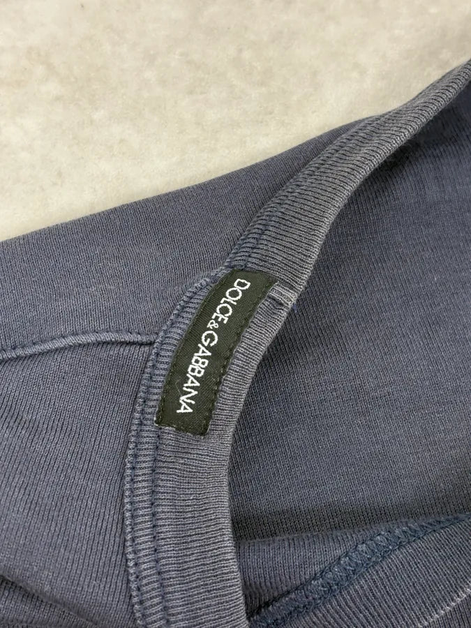 2000s Dolce & Gabbana Navy Playboy T-Shirt nUGgUeC 7