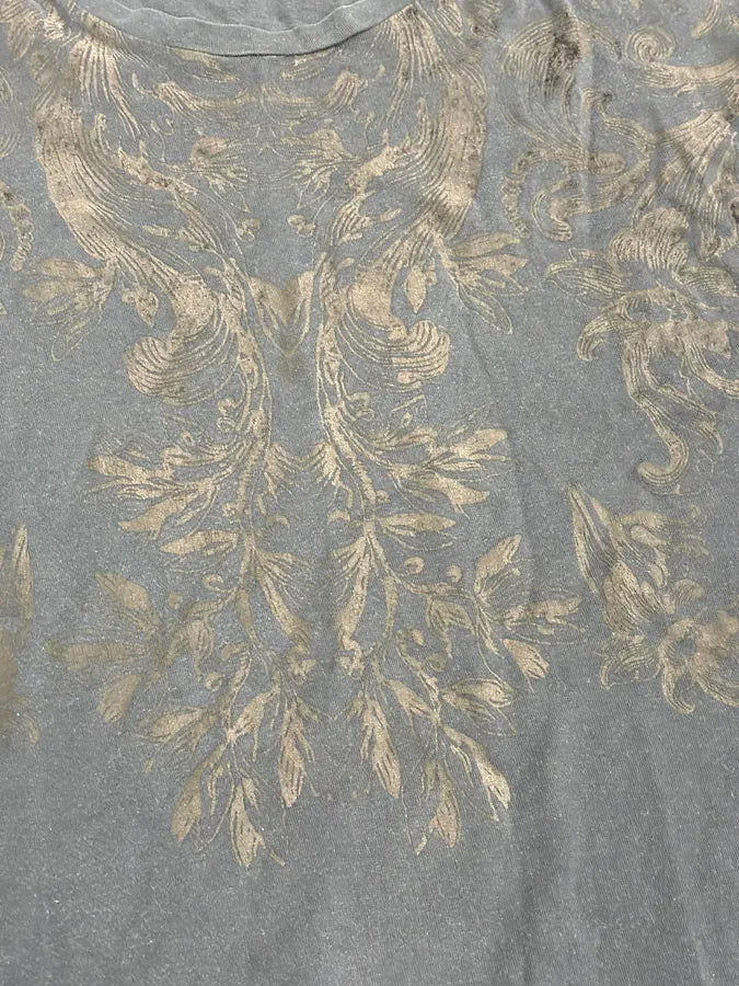 2000s Dolce & Gabbana Navy Royal Dynasty Ornate T-Shirt TRhLEDN 6