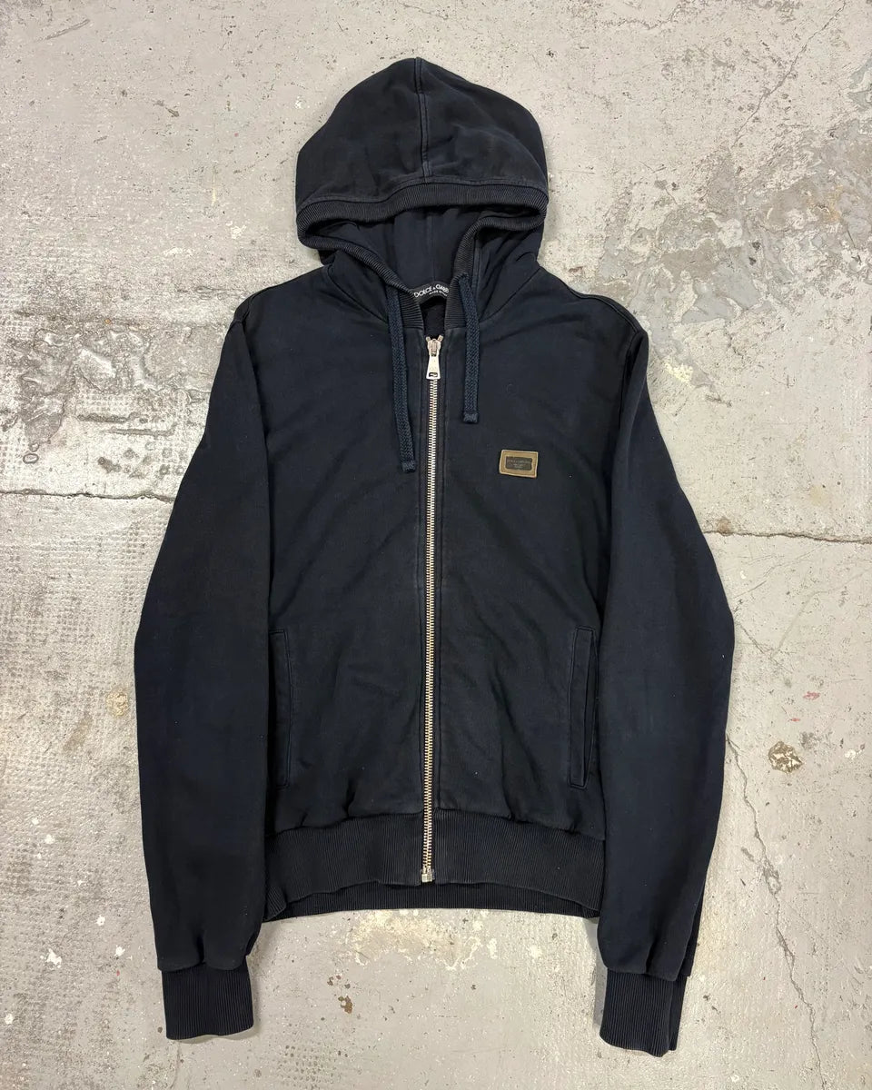 2000s Dolce & Gabbana Navy Sweatshirt jhwbUSQ 0