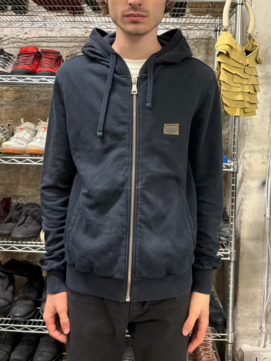 2000s Dolce & Gabbana Navy Sweatshirt jhwbUSQ 1