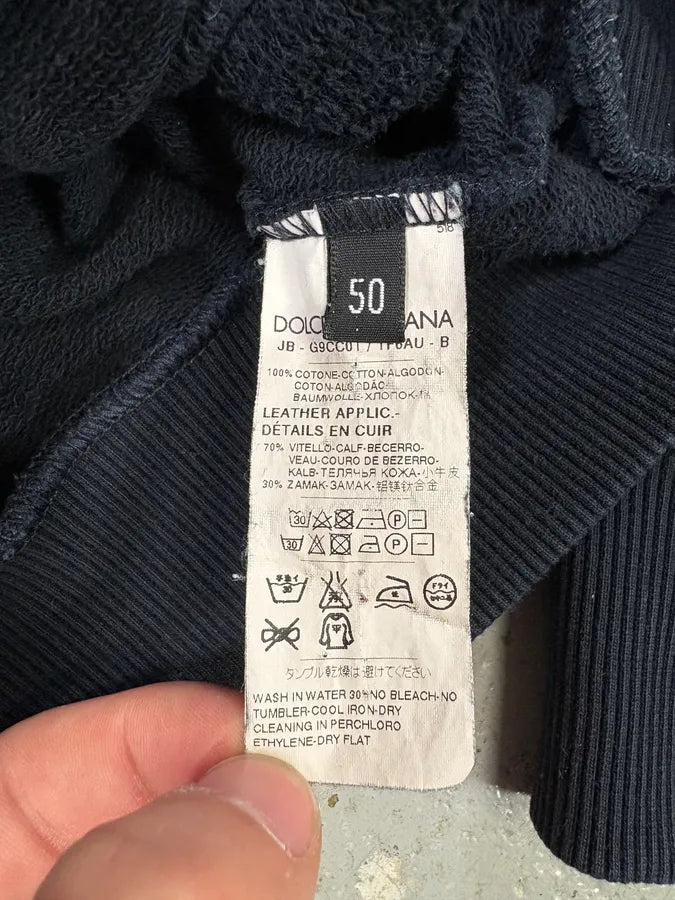 2000s Dolce & Gabbana Navy Sweatshirt jhwbUSQ 10