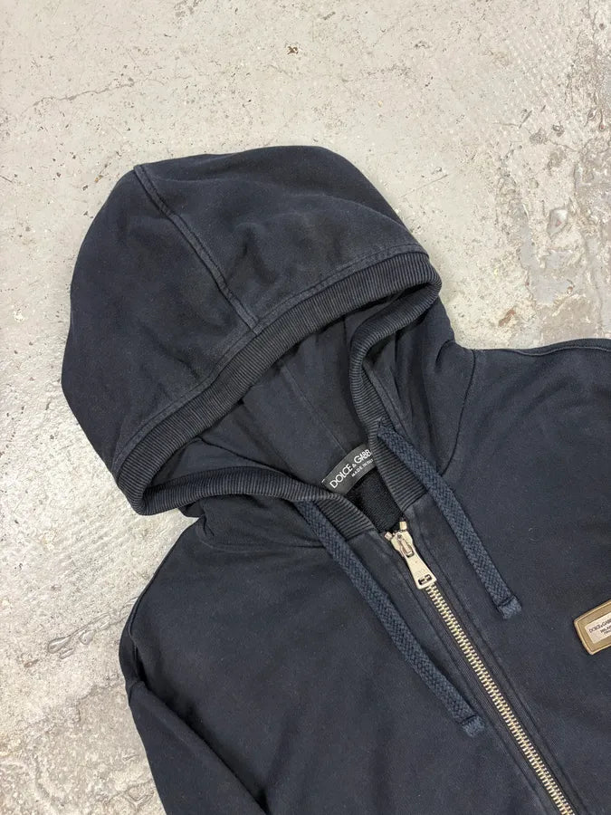 2000s Dolce & Gabbana Navy Sweatshirt jhwbUSQ 4