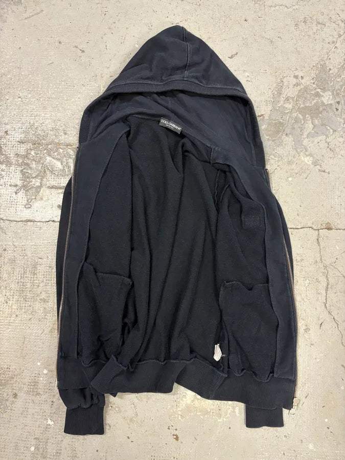 2000s Dolce & Gabbana Navy Sweatshirt jhwbUSQ 6