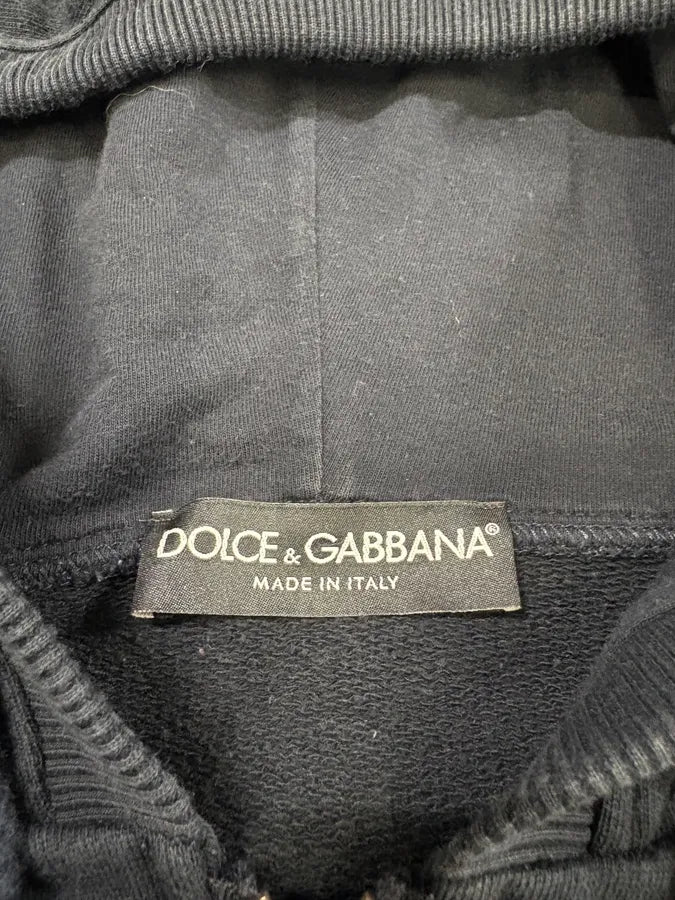 2000s Dolce & Gabbana Navy Sweatshirt jhwbUSQ 9