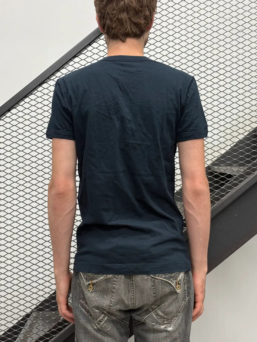 2000s Dolce & Gabbana Navy Take It Slow T-Shirt pLwIaIv 2