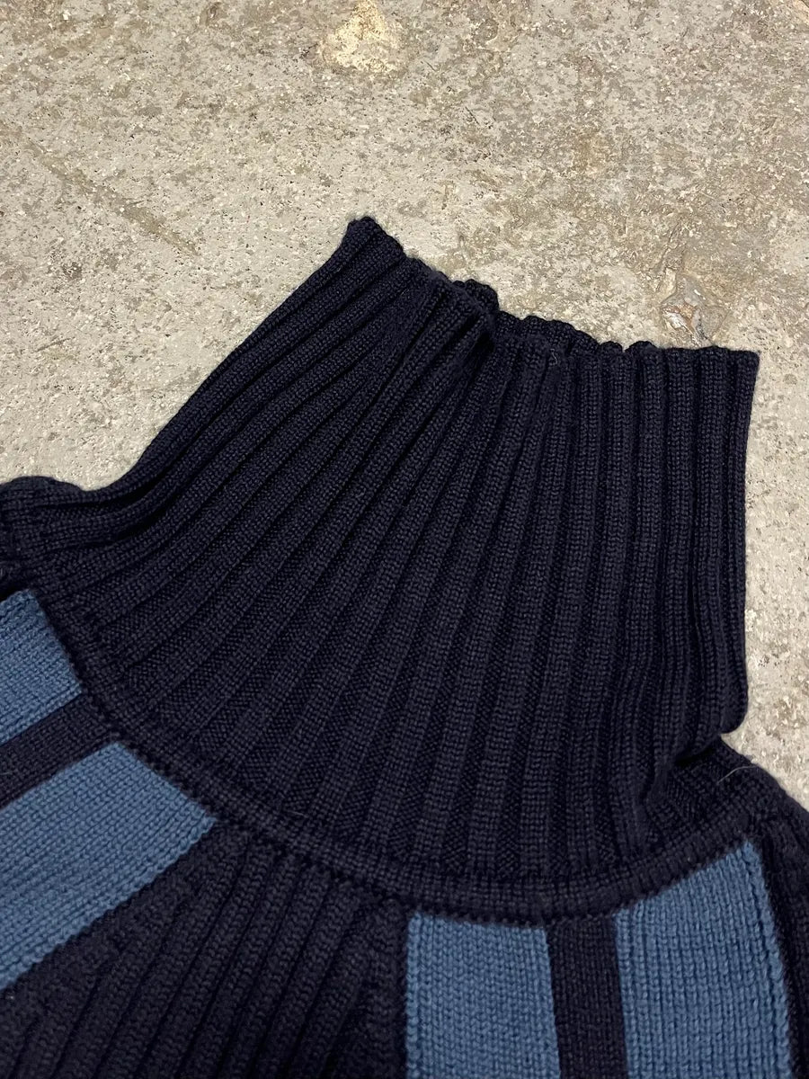 2000s Dolce & Gabbana Navy Turtleneck miFhHes 4