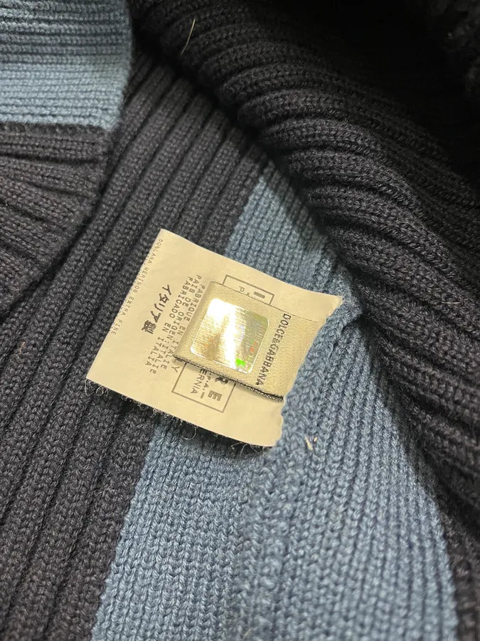 2000s Dolce & Gabbana Navy Turtleneck miFhHes 7