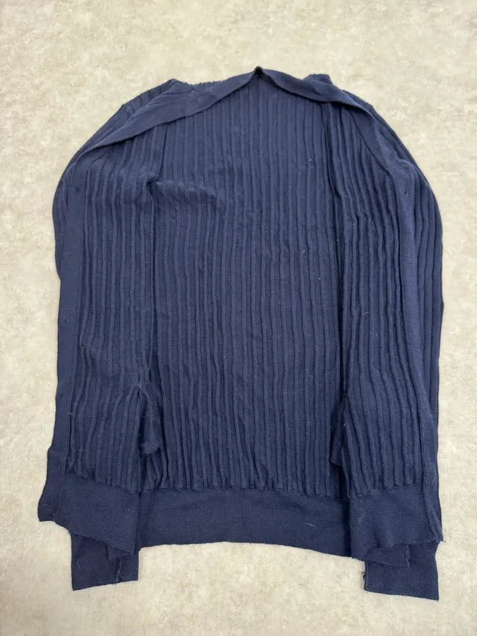 2000s Dolce & Gabbana Navy Wool Cardigan MbSUfLI 7