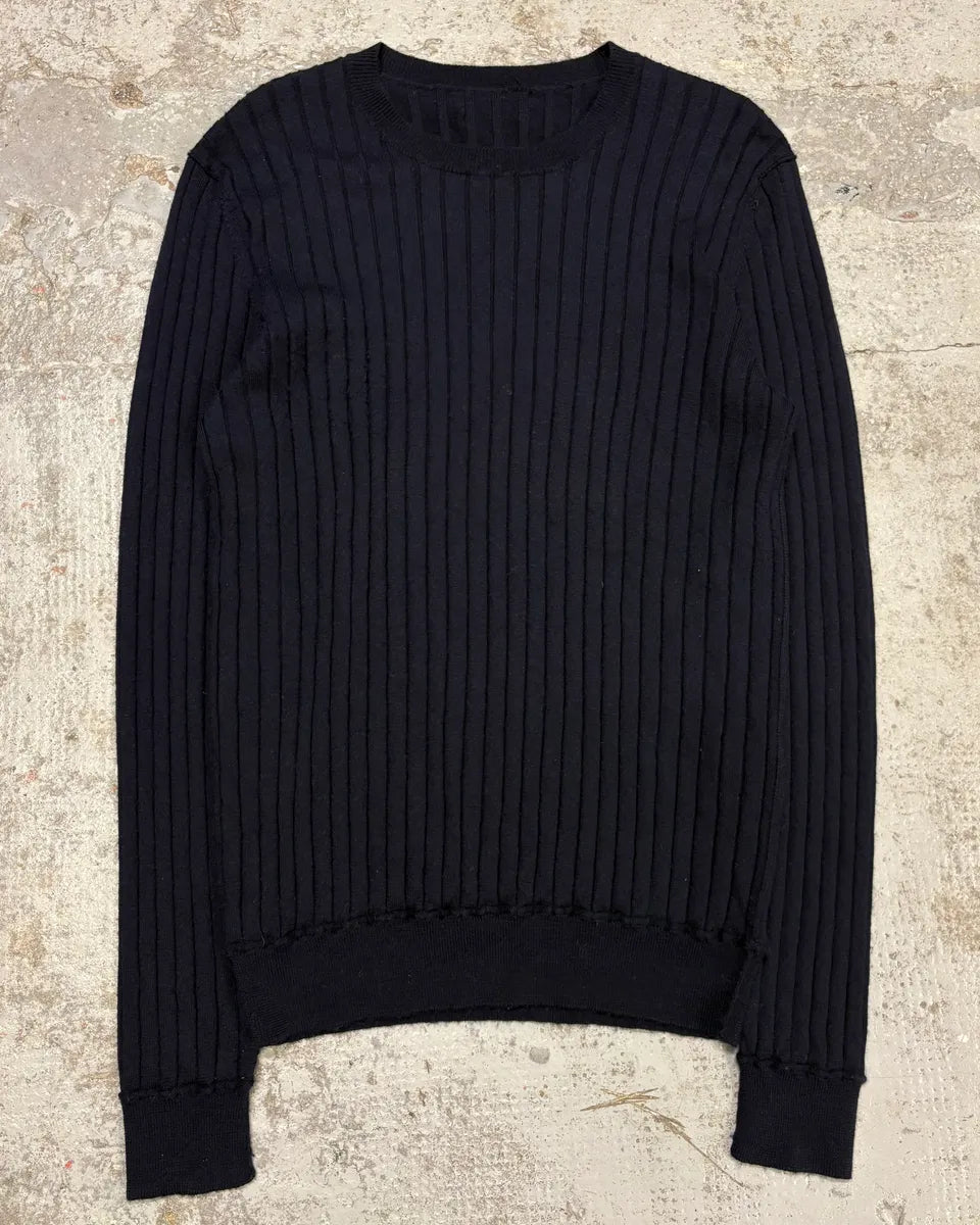 2000s Dolce & Gabbana Navy Wool Sweater tzeFWRK 2