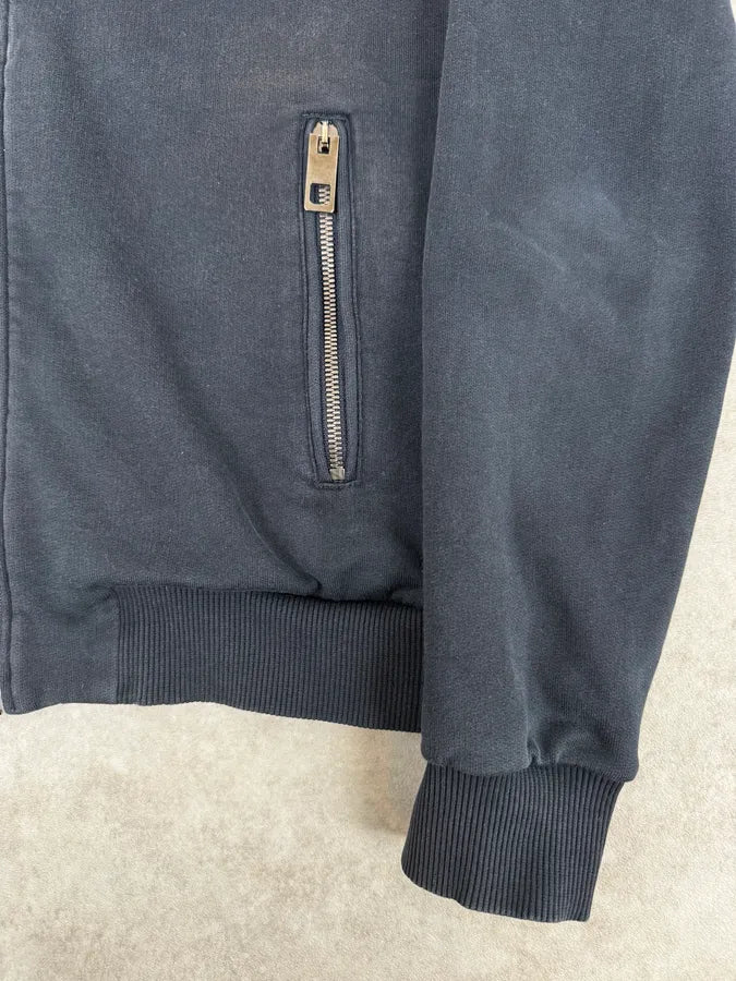 2000s Dolce & Gabbana Navy Zip-up Sweater BvkewRq 7