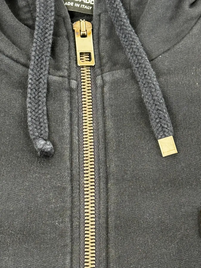 2000s Dolce & Gabbana Navy Zip-up Sweater BvkewRq 9