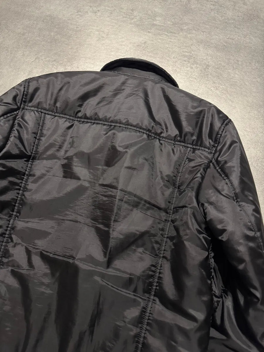 2000s Dolce & Gabbana Nylon Black Jacket acIGZlp 6