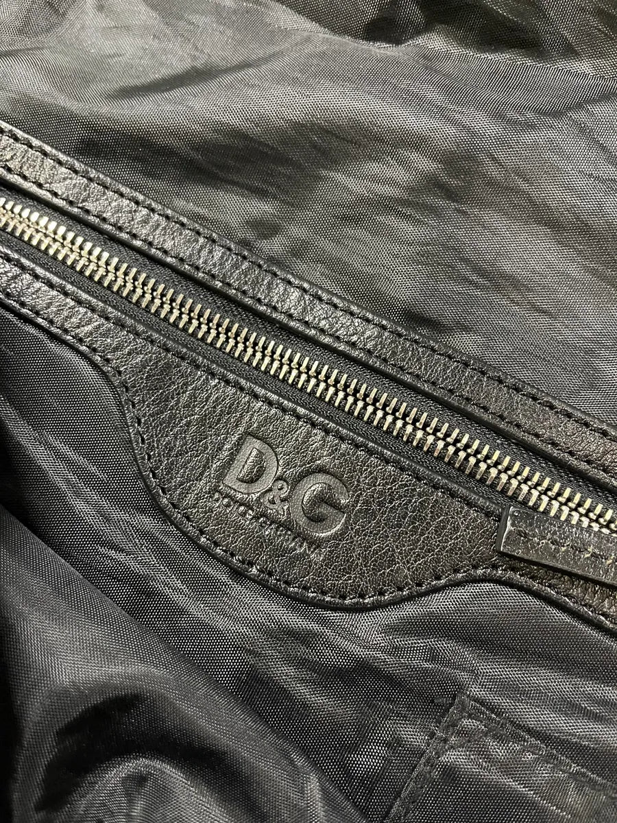 2000s Dolce & Gabbana Nylon Shoulder Utility Bag GnZjIci 9