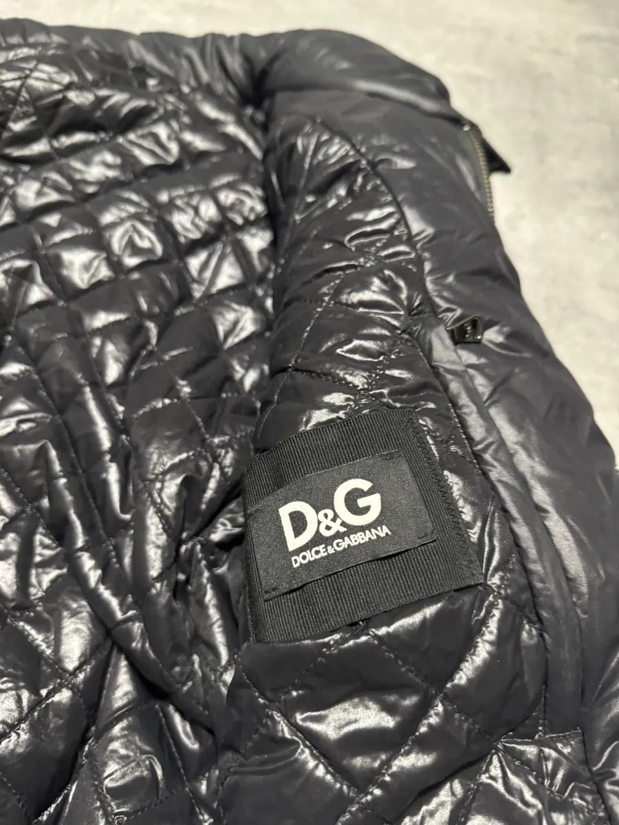 2000s Dolce & Gabbana Obscure Avant-Garde Puffer Jacket (L/XL) 5