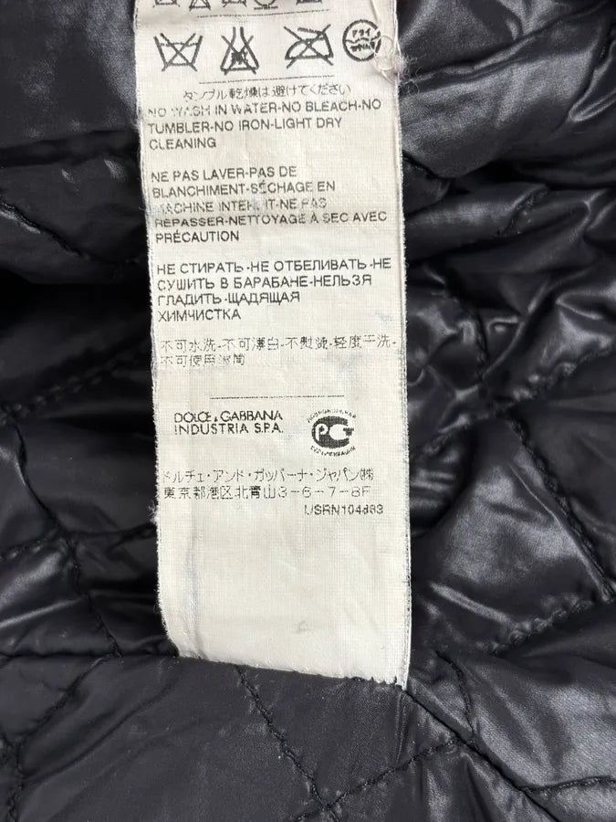 2000s Dolce & Gabbana Obscure Dark Astro Puffer Jacket KkNFAog 12