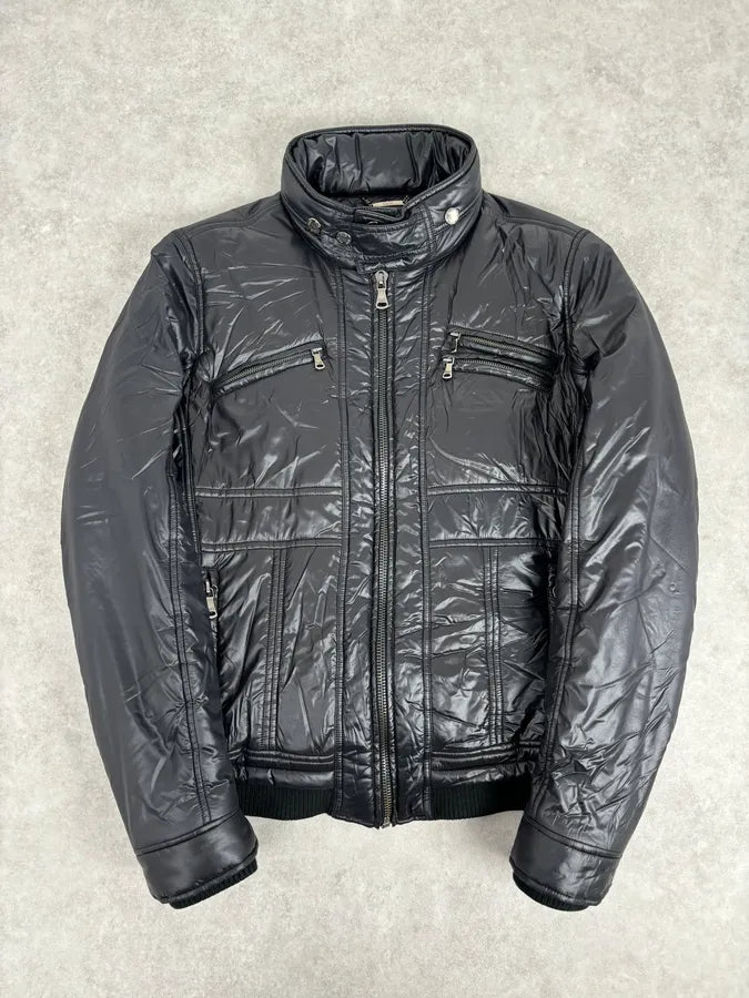 2000s Dolce & Gabbana Obscure Dark Astro Puffer Jacket KkNFAog 0