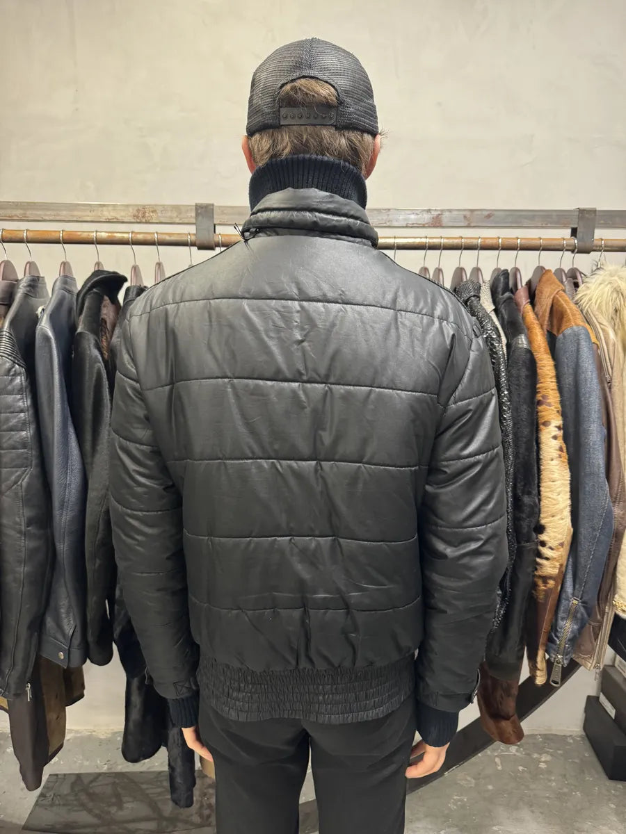 2000s Dolce & Gabbana Obscure Dark Astro Puffer Jacket (M) 2