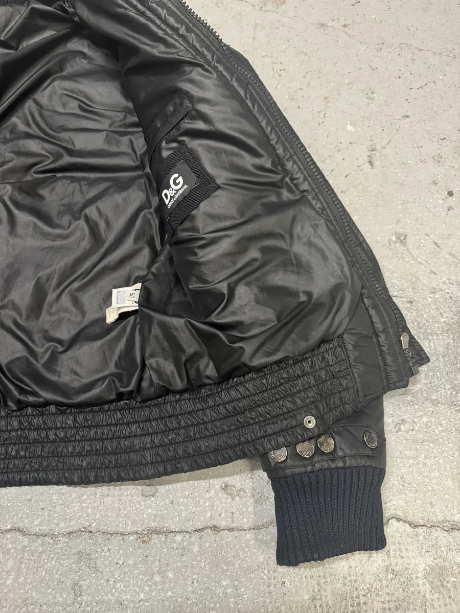 2000s Dolce & Gabbana Obscure Dark Astro Puffer Jacket (M) 6
