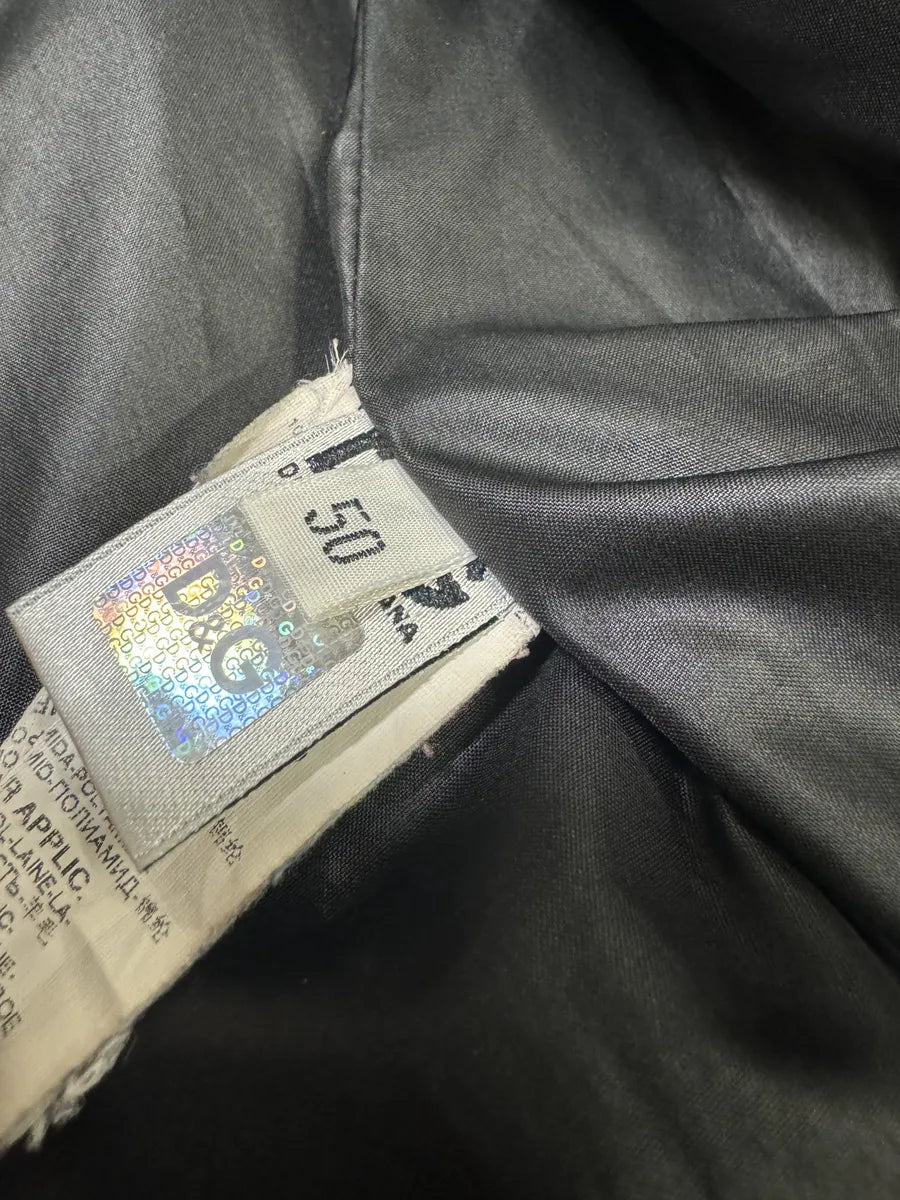 2000s Dolce & Gabbana Obscure Dark Astro Puffer Jacket (M) 8