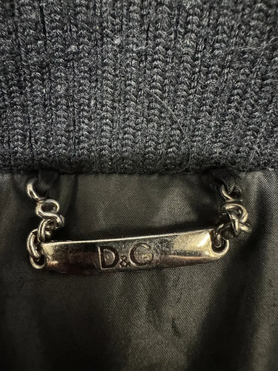 2000s Dolce & Gabbana Obscure Dark Astro Puffer Jacket (M) 9