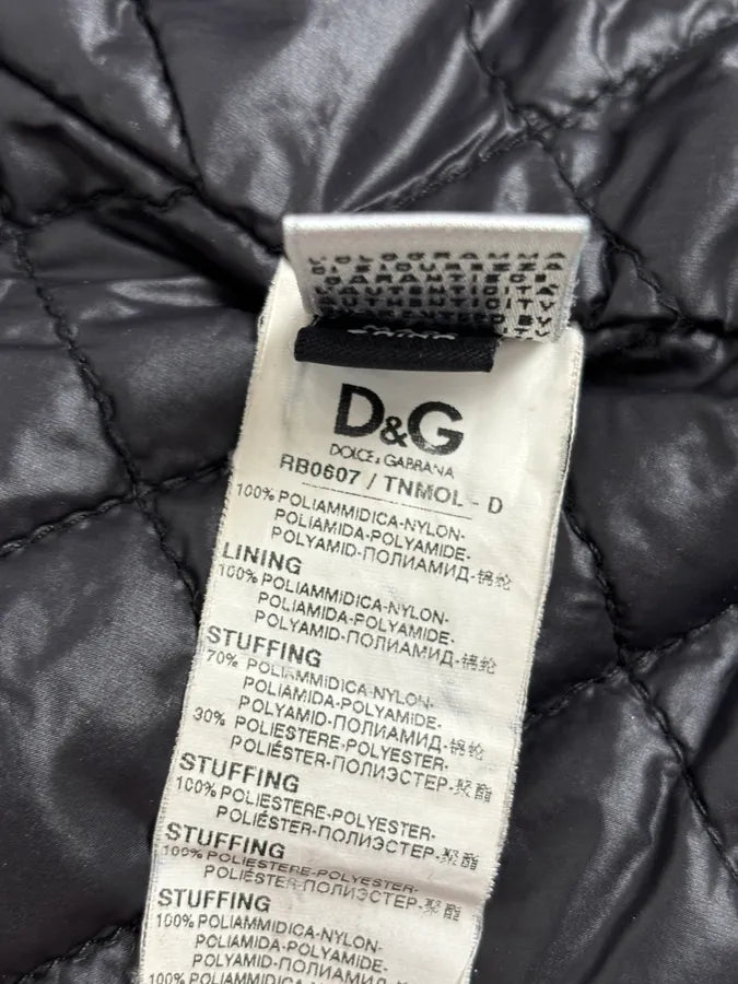 2000s Dolce & Gabbana Obscure Dark Astro Puffer Jacket KkNFAog 11
