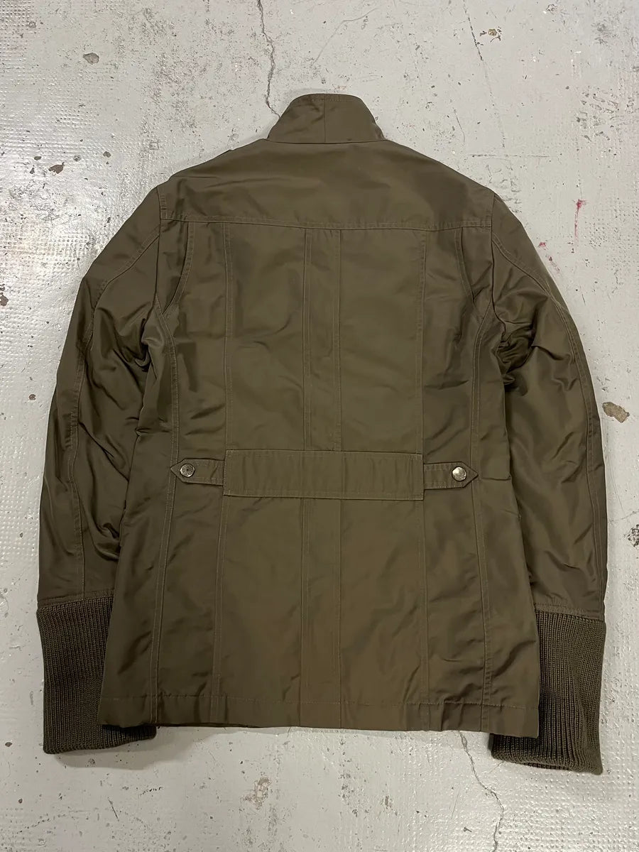 2000s Dolce & Gabbana Officer Buttoned Khaki Olive Jacket OcTzQCC 6