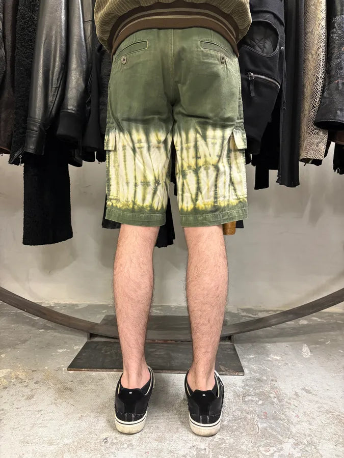 2000s Dolce & Gabbana Olive Beach Babes Cargo Shorts (S/M) bHzqTtK 3