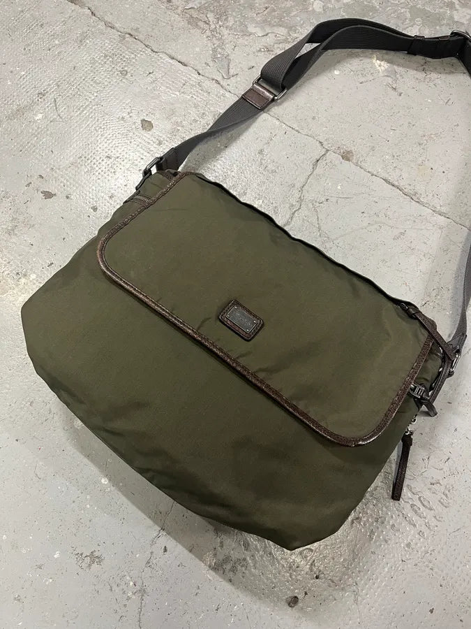 2000s Dolce & Gabbana Olive Cargo Shoulder Bag iDwWHPB 3