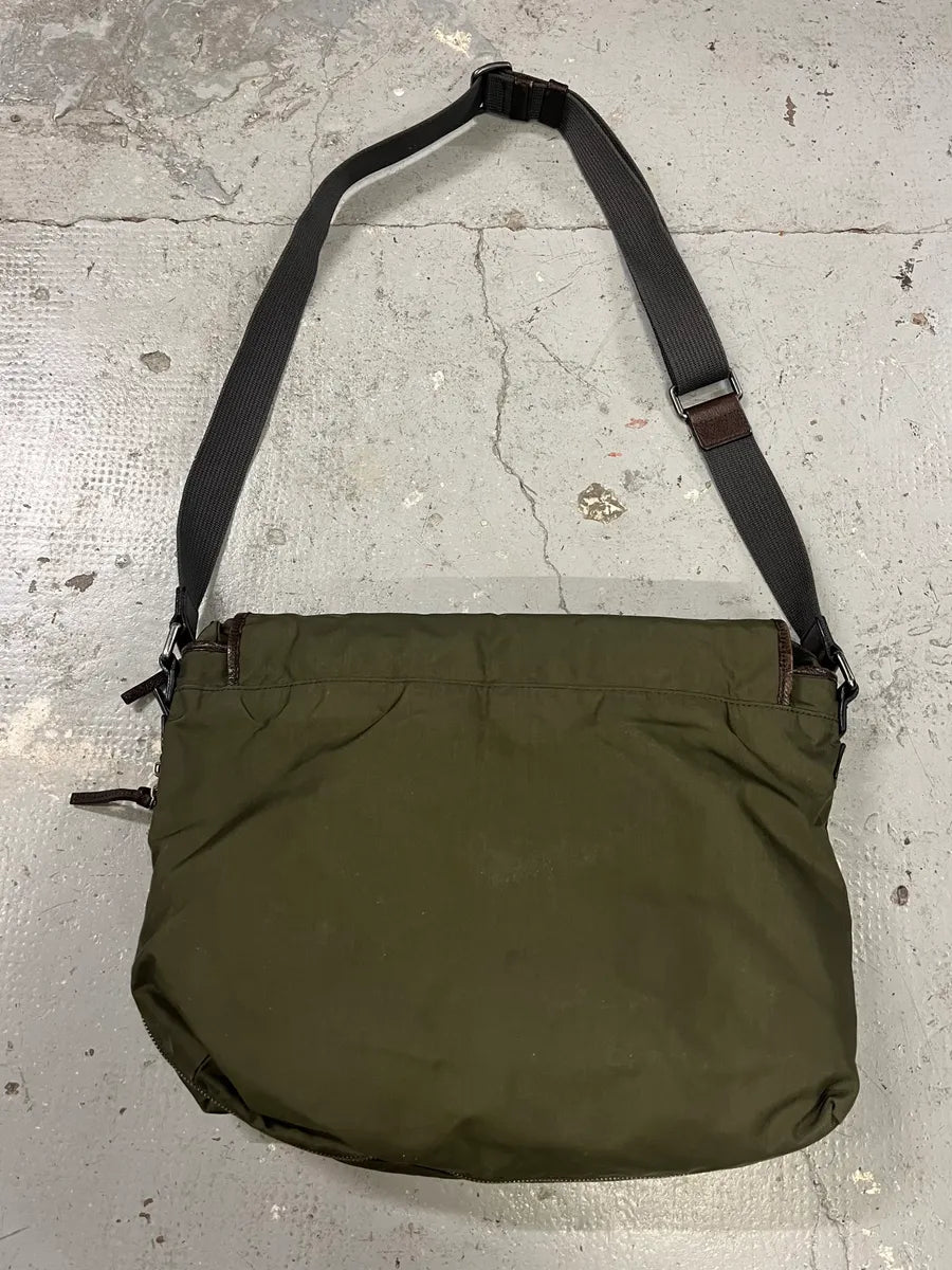 2000s Dolce & Gabbana Olive Cargo Shoulder Bag iDwWHPB 8