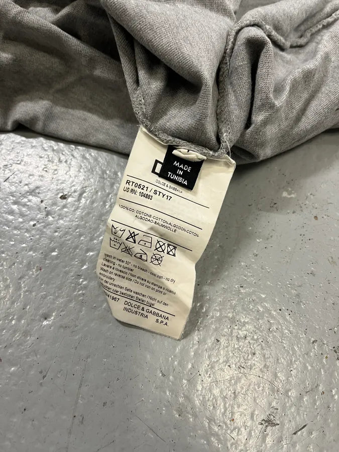 2000s Dolce & Gabbana One & Only Grey T-Shirt JGWODct 9