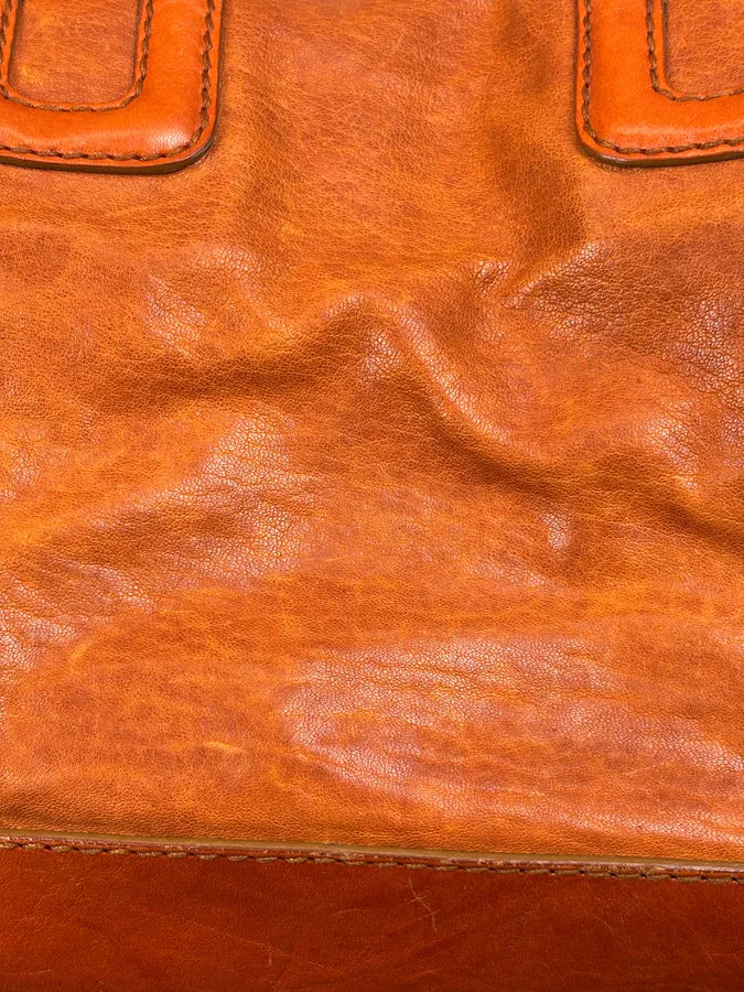AW2010 Dolce & Gabbana Orange Lily Leather Multi-Zip Bag juFcTVe 10