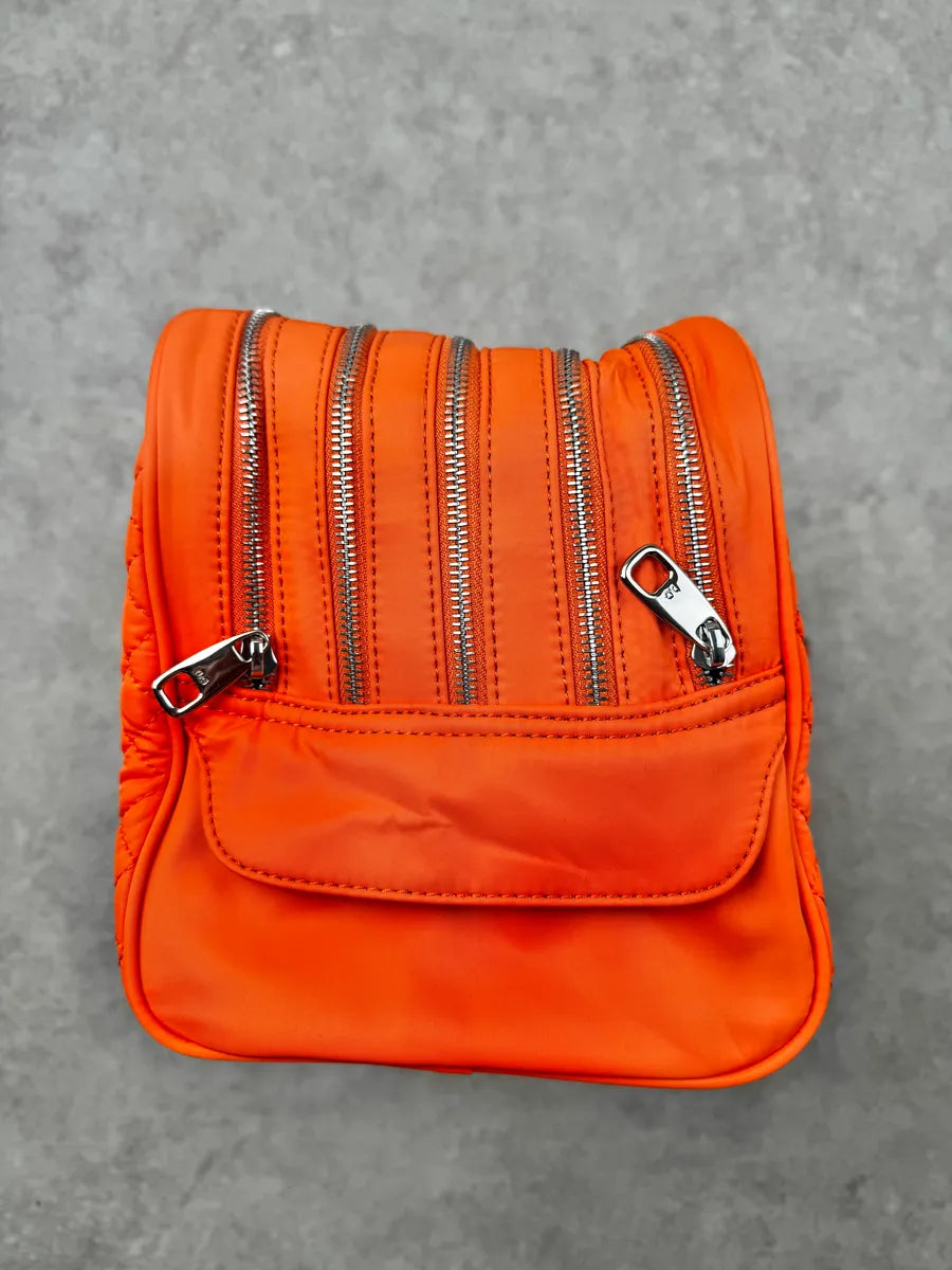 AW2010 Dolce & Gabbana Orange Quilted Glam Lily Bag NxYeGYE 7