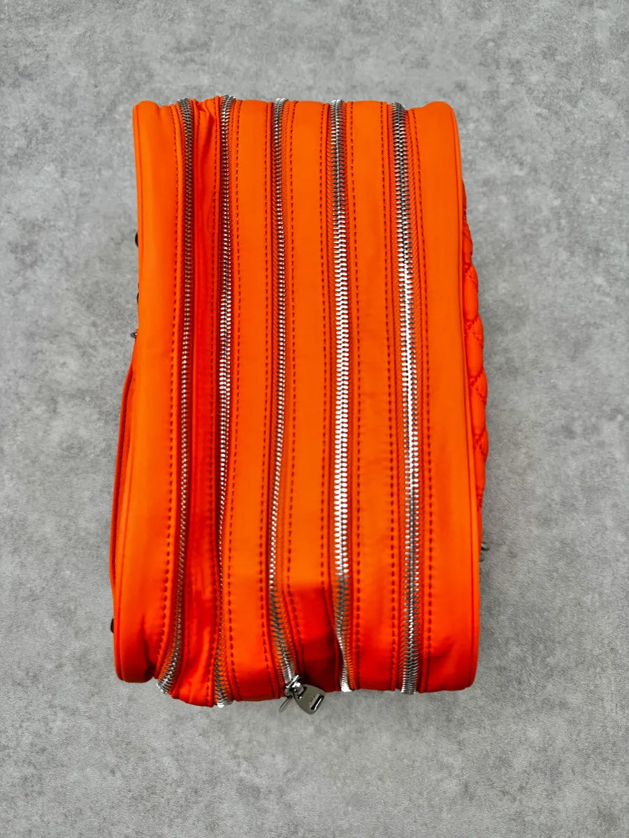 AW2010 Dolce & Gabbana Orange Quilted Glam Lily Bag NxYeGYE 5