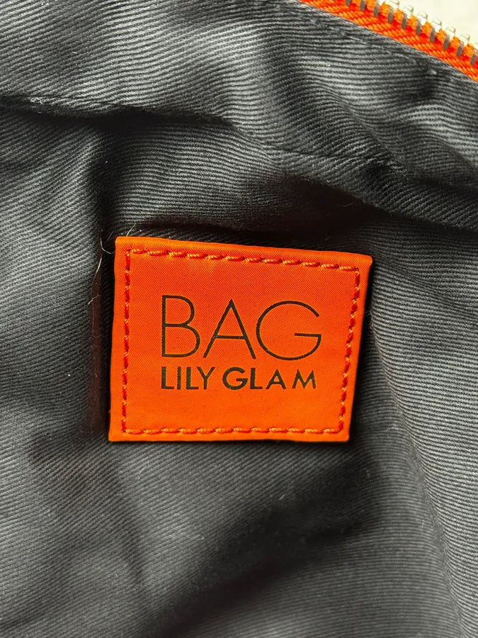 AW2010 Dolce & Gabbana Orange Quilted Glam Lily Bag NxYeGYE 10