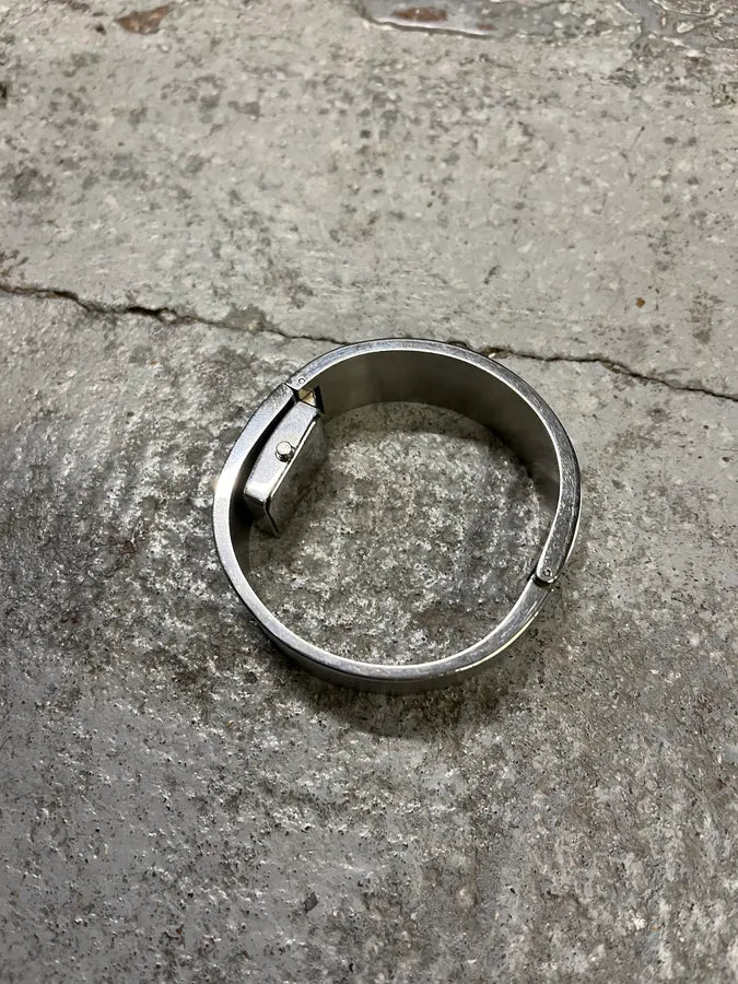 2000s Dolce & Gabbana Padlock Protection Pave Watch Bracelet XNjMHYf 8