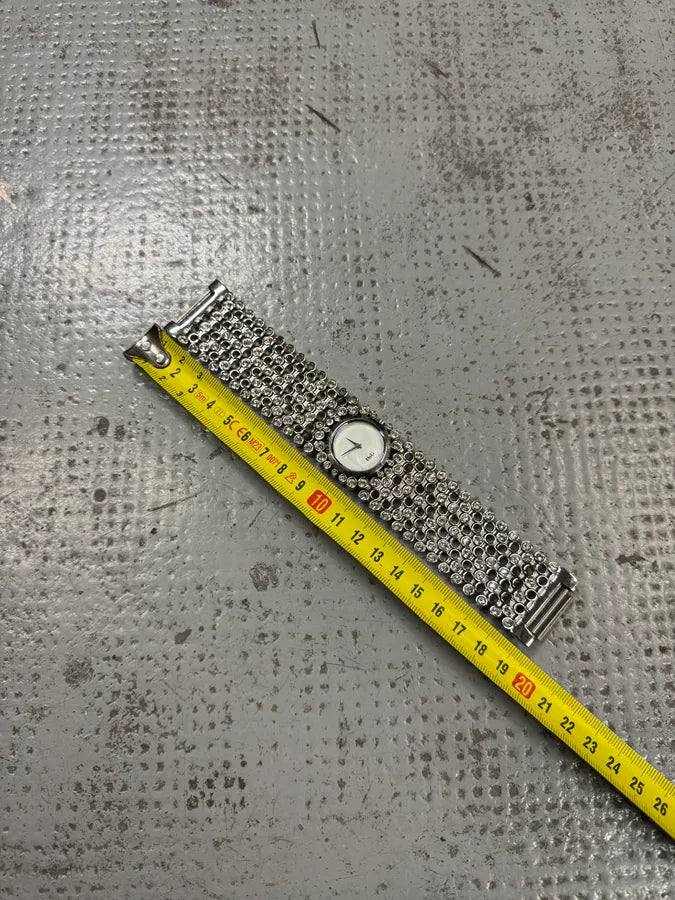 2000s Dolce & Gabbana Pave Bracelet Watch sbvGDwu 6