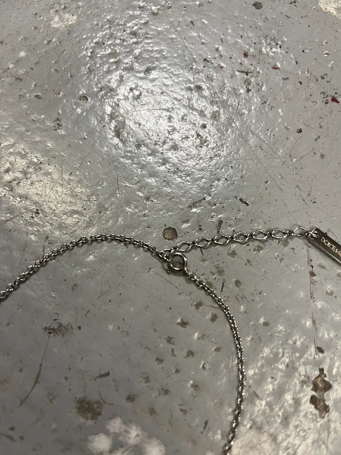 2000s Dolce & Gabbana Pave Tooth Necklace daoClfQ 4