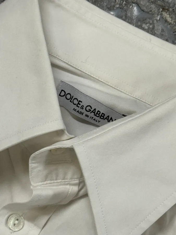 2000s Dolce & Gabbana Perfect White Shirt qbyqciT 2