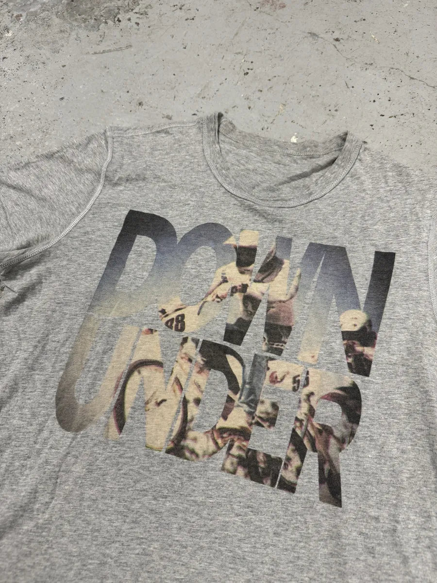 2000s Dolce & Gabbana Pilot Down Under Grey T-Shirt fXnDiai 2