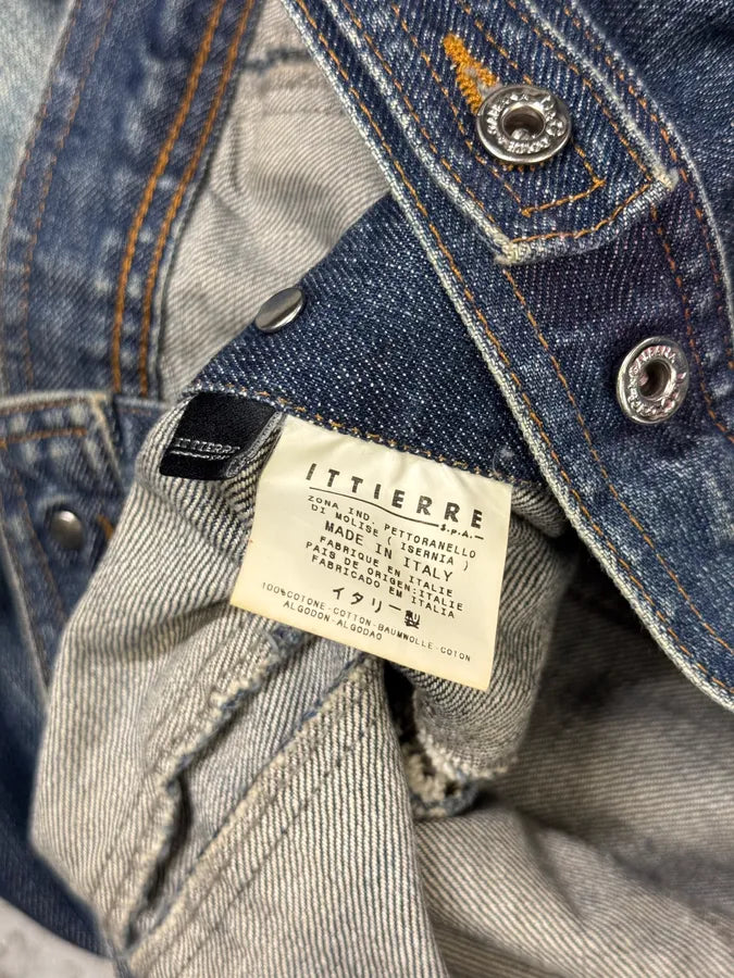 2000s Dolce & Gabbana Pin Distressed Denim Jacket dGjsXGW 7