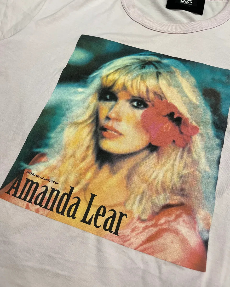 2000s Dolce & Gabbana Pink Amanda Lear T-Shirt DPwKyvD 5
