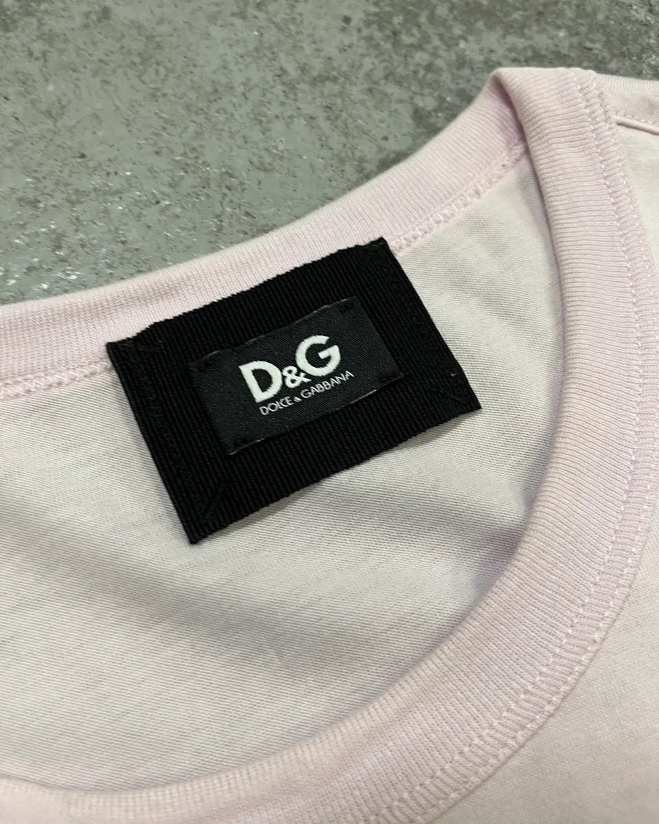 2000s Dolce & Gabbana Pink Amanda Lear T-Shirt DPwKyvD 9
