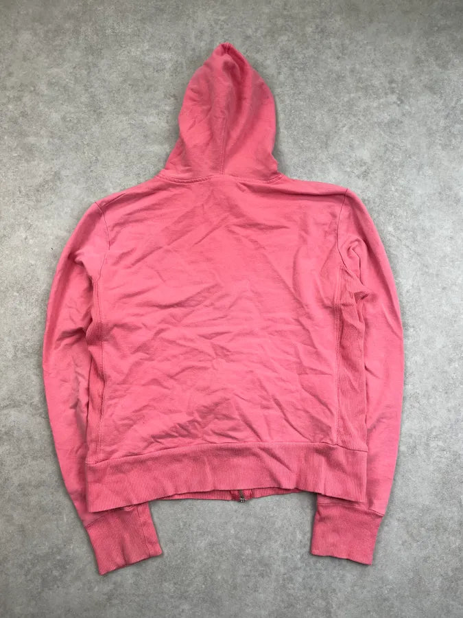 2000s Dolce & Gabbana Pink Island Hooded Zip-up Sweater OpXWzNw 5