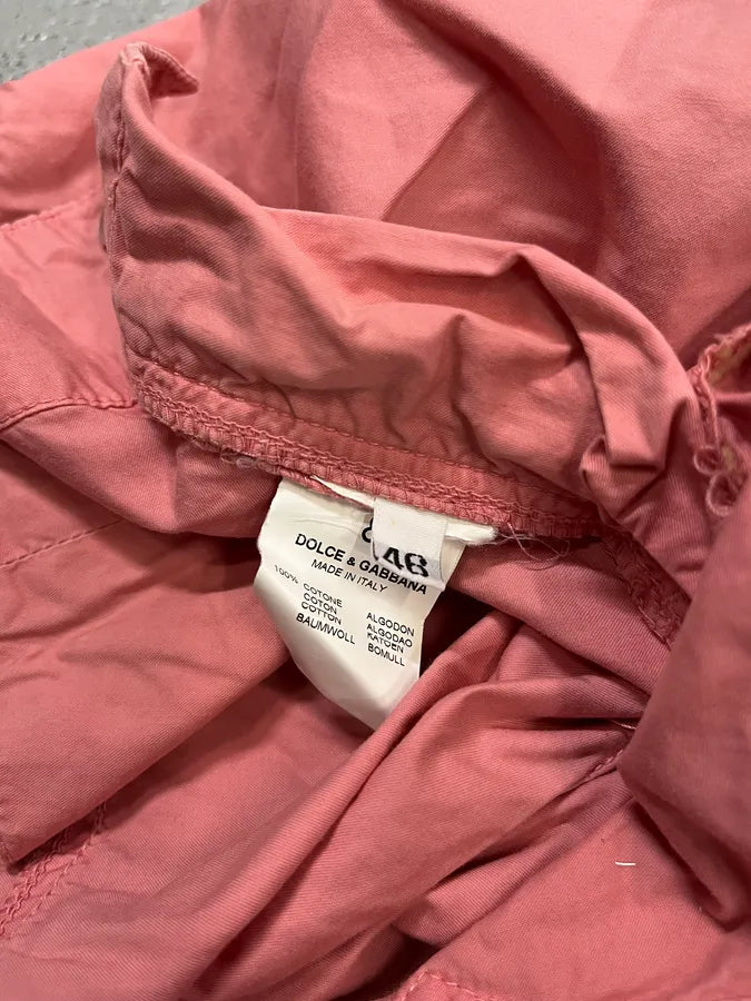 2000s Dolce & Gabbana Pink Multi-Pockets Cargo Pants ujYdkjA 10