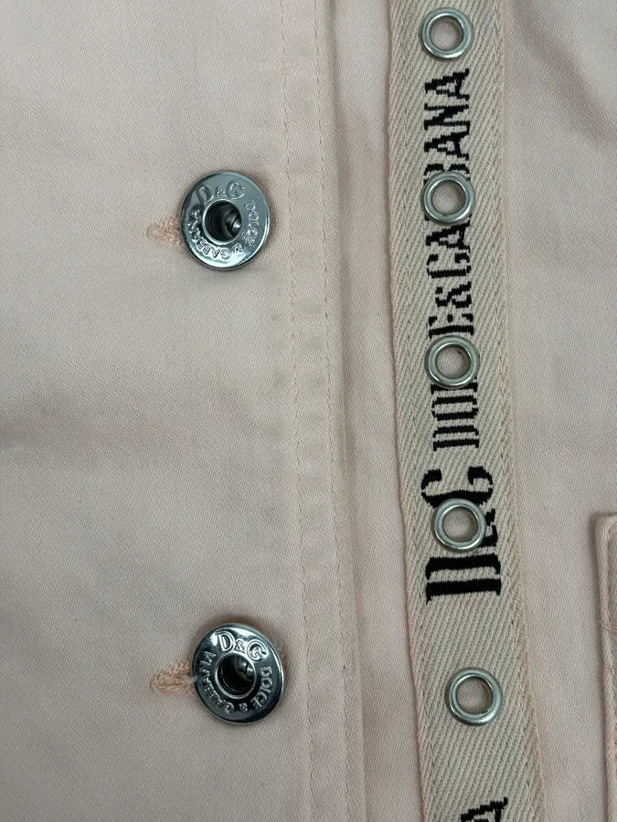 2000s Dolce & Gabbana Pink Multi Zip Cargo Jacket cBJzBbI 8