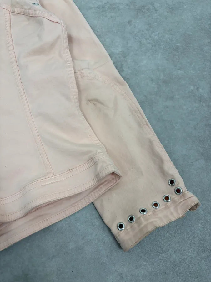 2000s Dolce & Gabbana Pink Multi Zip Cargo Jacket cBJzBbI 9